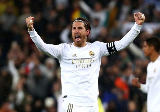 Top 5 most carded Real Madrid players Ramos